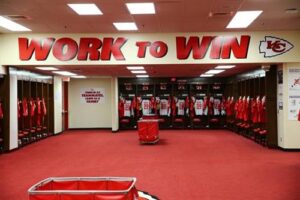 Locker room