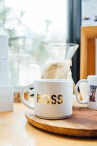 Boss coffee mug