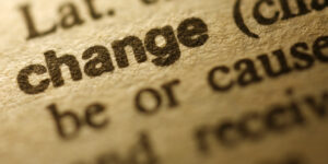 word change spelled out