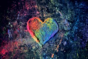 colorful heart